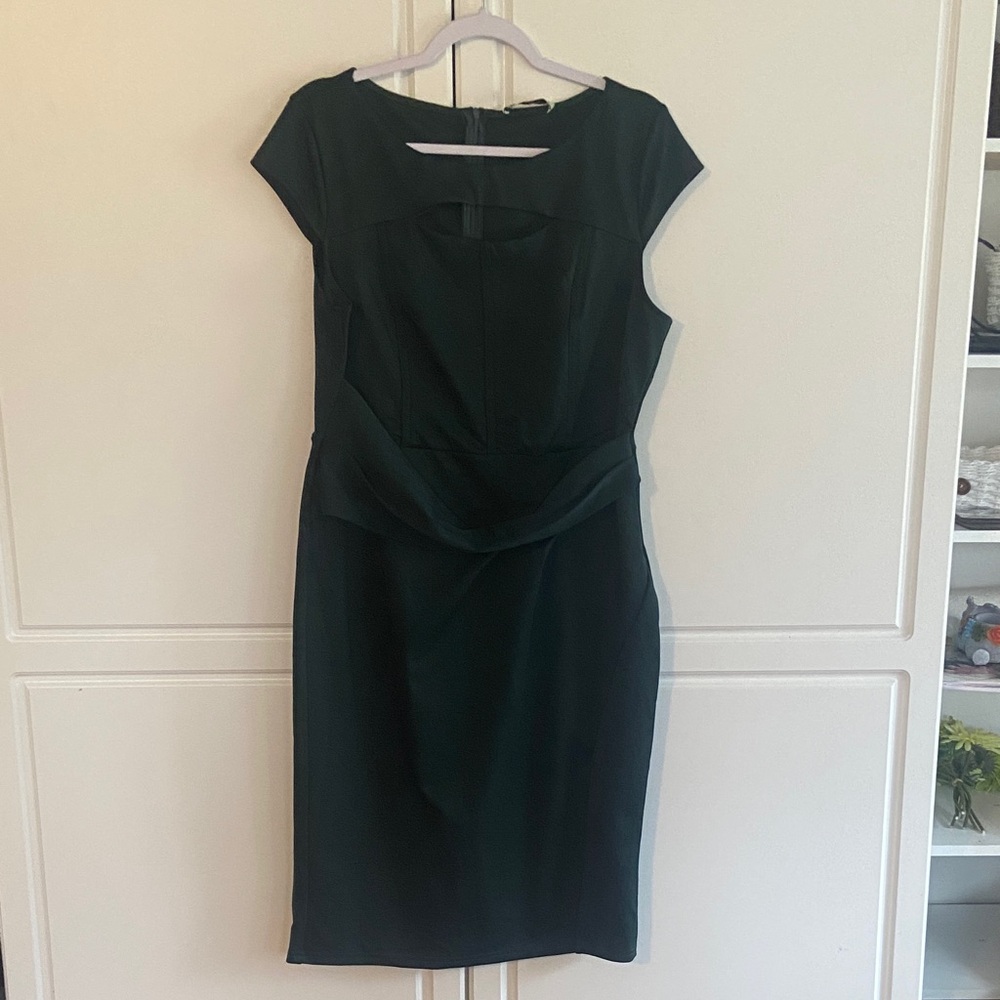 Classic Black Sheath Dress - Elegant Women's Work Dress